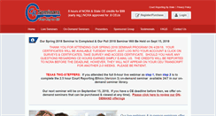 Desktop Screenshot of ccrseminars.com
